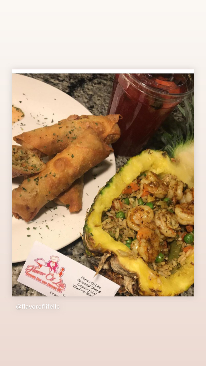 Arranged Food and Objects