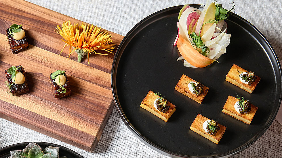New hors d'oeuvres from Capers Catering