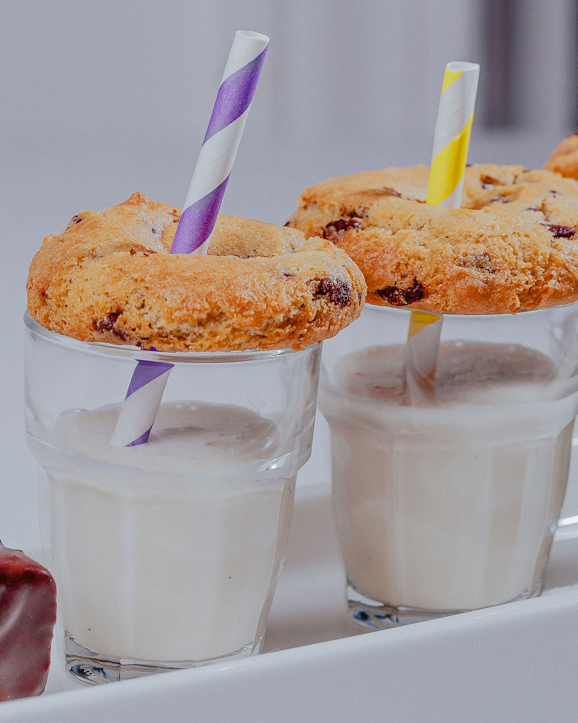 Cookie-Topped Milkshakes