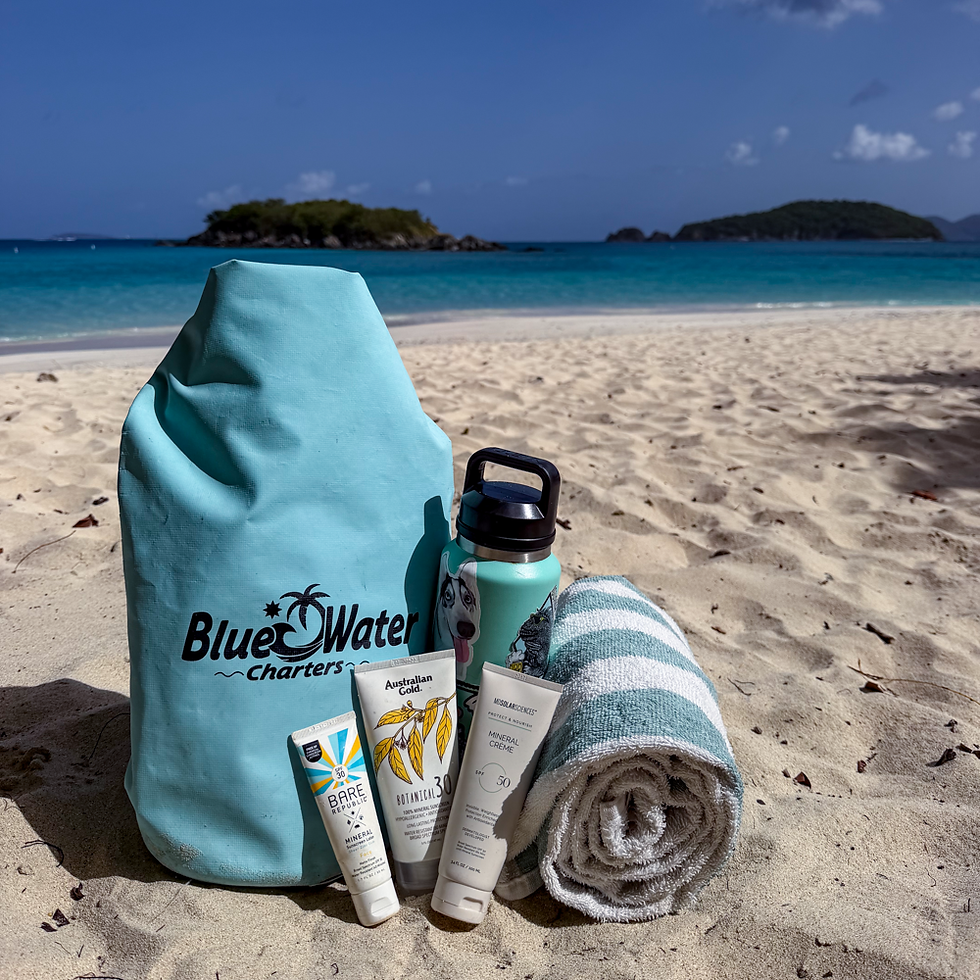 Mineral-based reef-safe sunscreen for snorkeling in the Virgin Islands