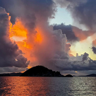 Sunset from St. John 