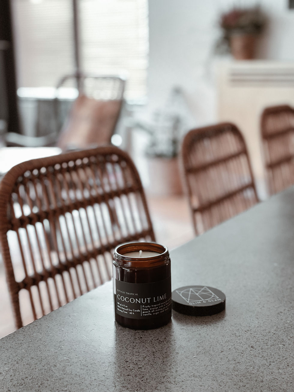 Thumbnail: COCONUT LIME SOY CANDLE