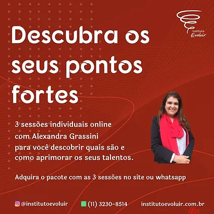 Descubra os seus pontos fortes