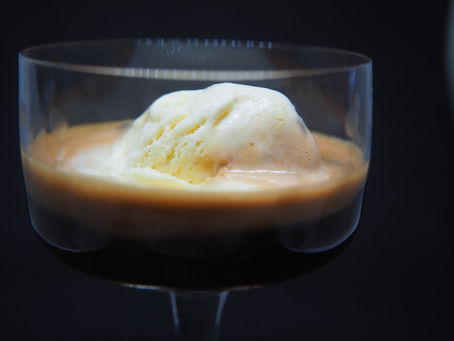 Affogato al caffè