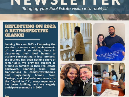December 2023 Monthly Newsletter!