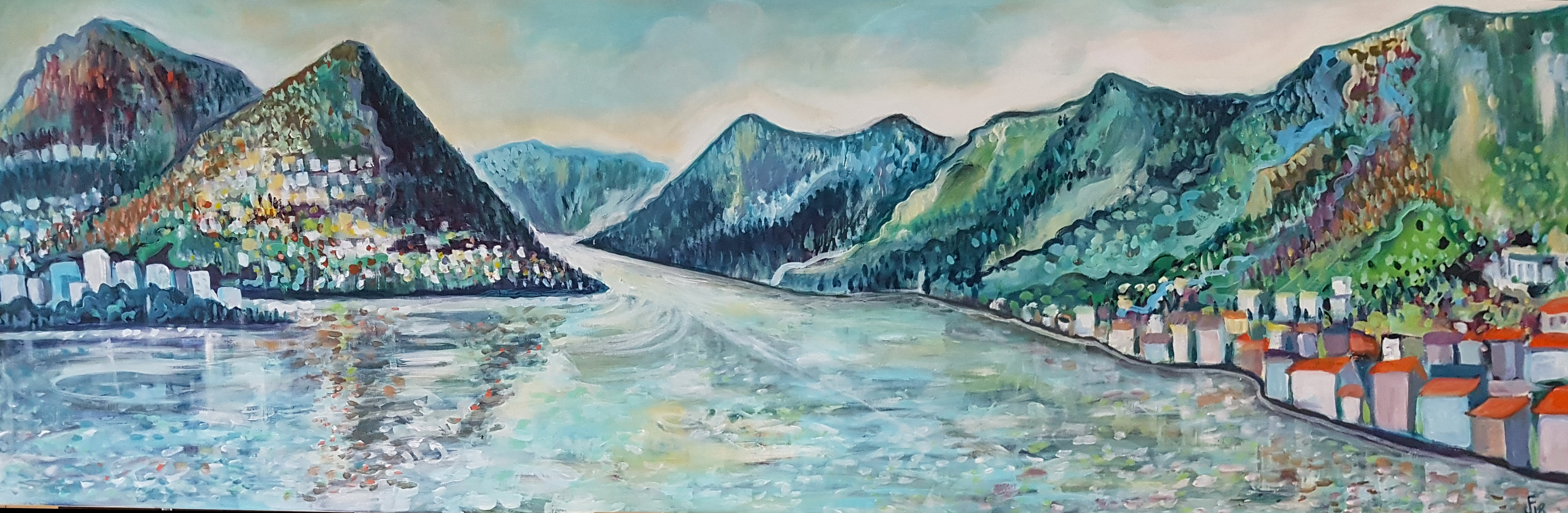Lugano Landscape, 2018