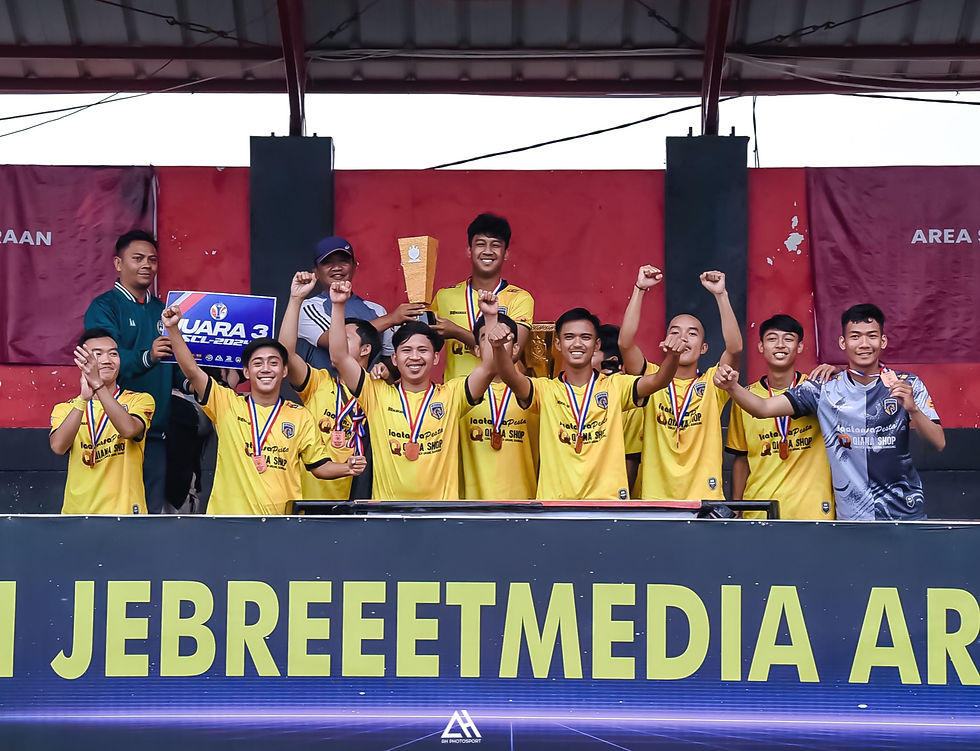 Amoeba FC Segel Tempat Ketiga, Setelah Hampir Tiga Bulan Arungi Kompetisi SCL