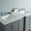 Thumbnail: Tower Modern 60" Grey Double Sink Vanity