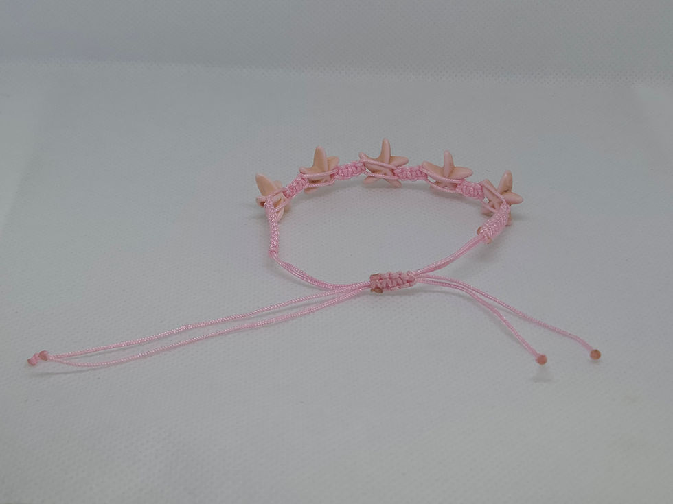 Thumbnail: Star fish & Nylon Cord Bracelet