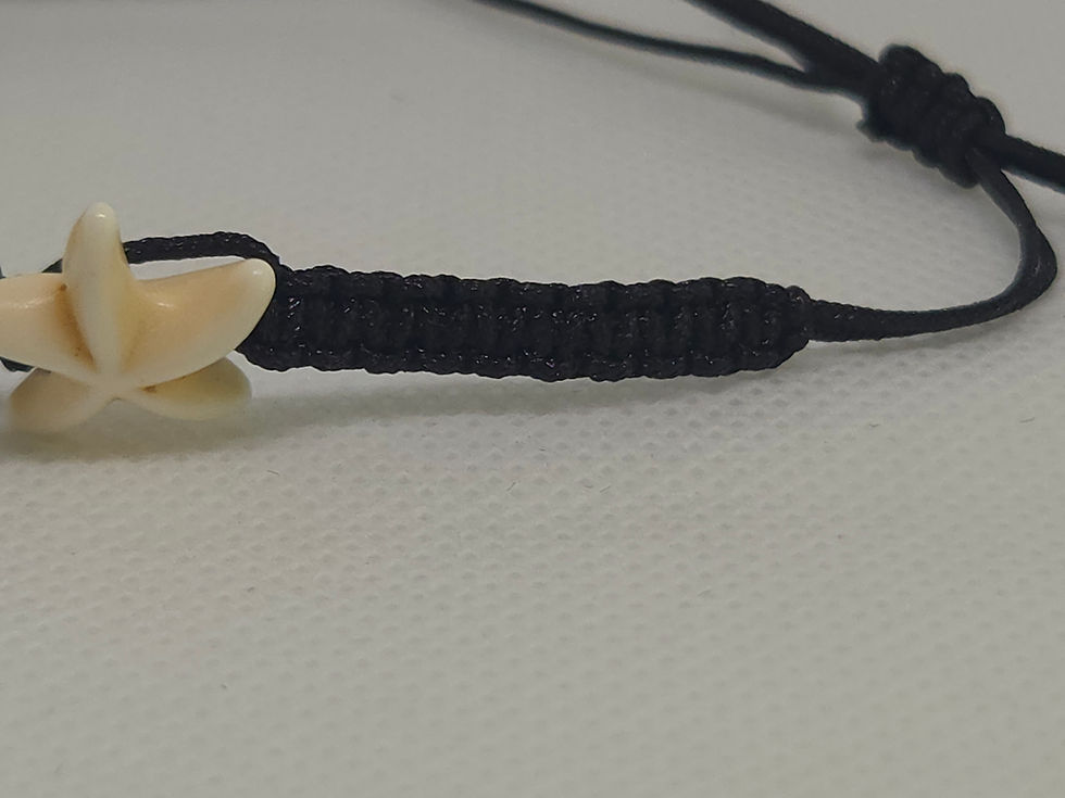 Thumbnail: Star fish & Nylon Cord Bracelet