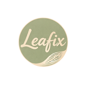 Leafix organic ingredients and botanical extract supplier logo