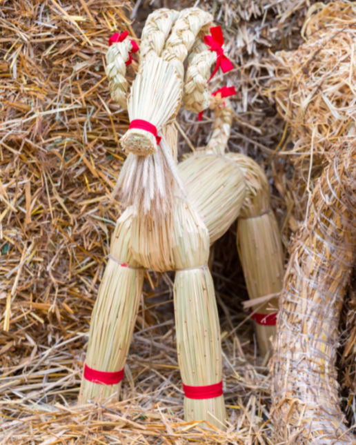 straw goat