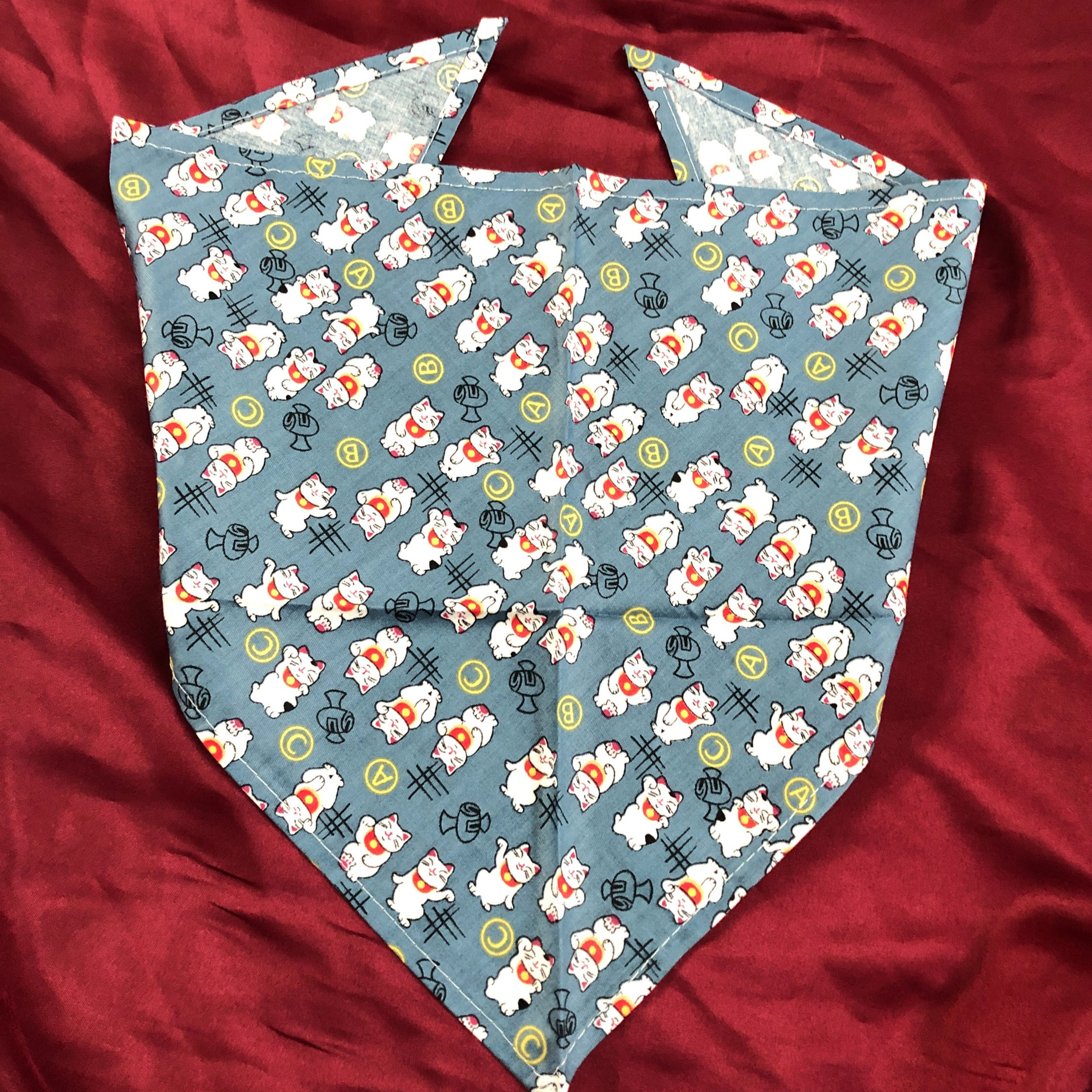 Blue Cat Bandana