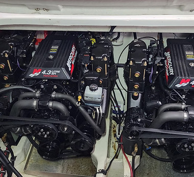 Mercury boat engine
