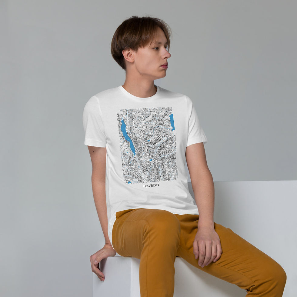 Thumbnail: Helvellyn Topographic T-Shirt