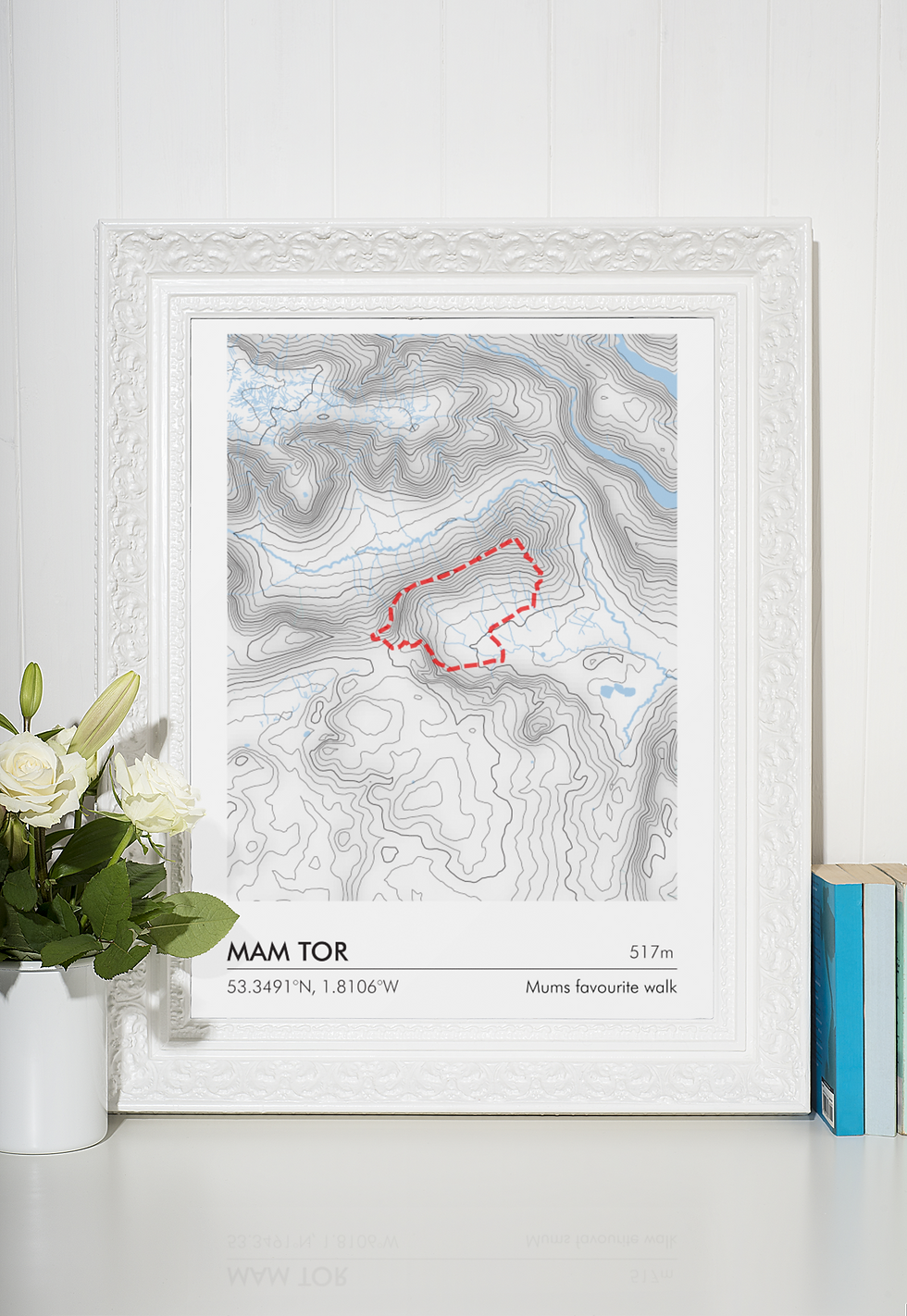 Thumbnail: custom topographic map - your favourite place