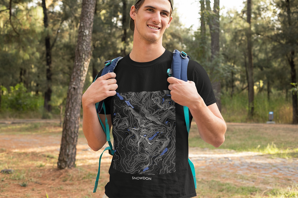 Thumbnail: Snowdon Topographic T-Shirt