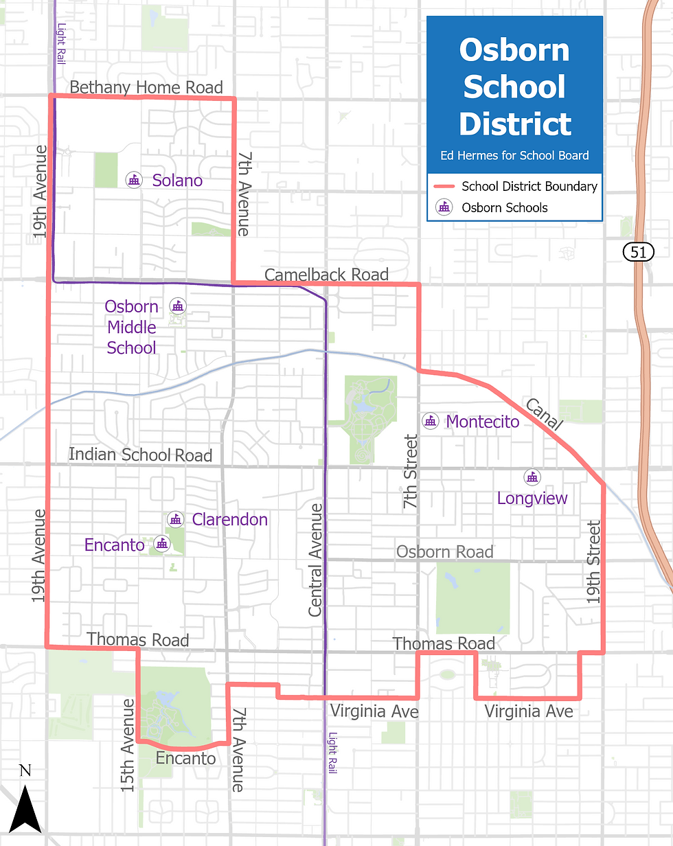 About the Osborn School District Ed Hermes for Phoenix