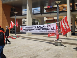 CGIL ROMA COL: A SOSTEGNO DEI LAVORATORI ESTERNALIZZATI, UNIVERSITA' ROMA TRE