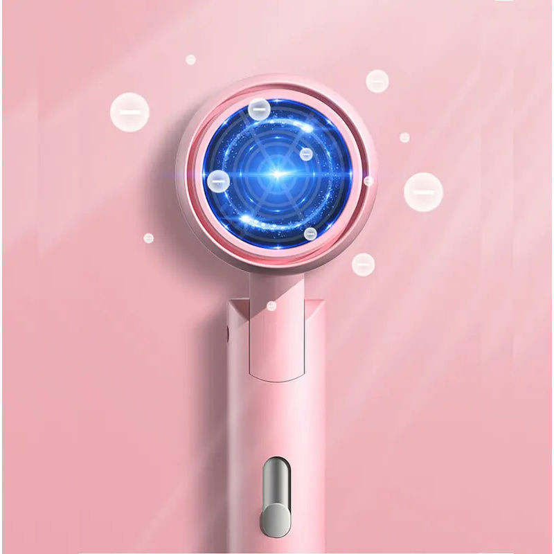 Thumbnail: Portable Mini Folding Hairdryer — 750W Travel Dryer with Carrying Bag