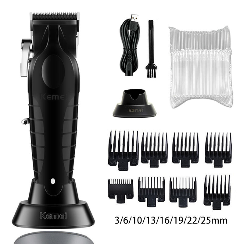 Thumbnail: Kemei Professional Hair Clipper Kit — Electric Shaver and Hair Trimmer