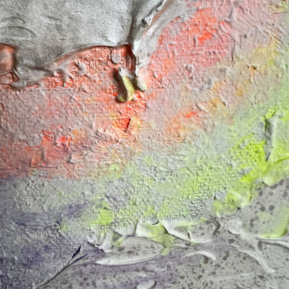 Miniaturbild: Lavender Orange Lime (49 x 64 cm)