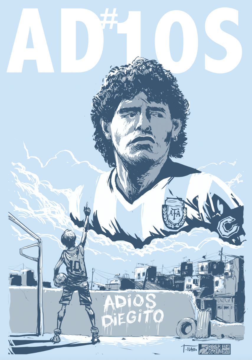 Thumbnail: "Maradona Adios" - Unisex T-Shirt