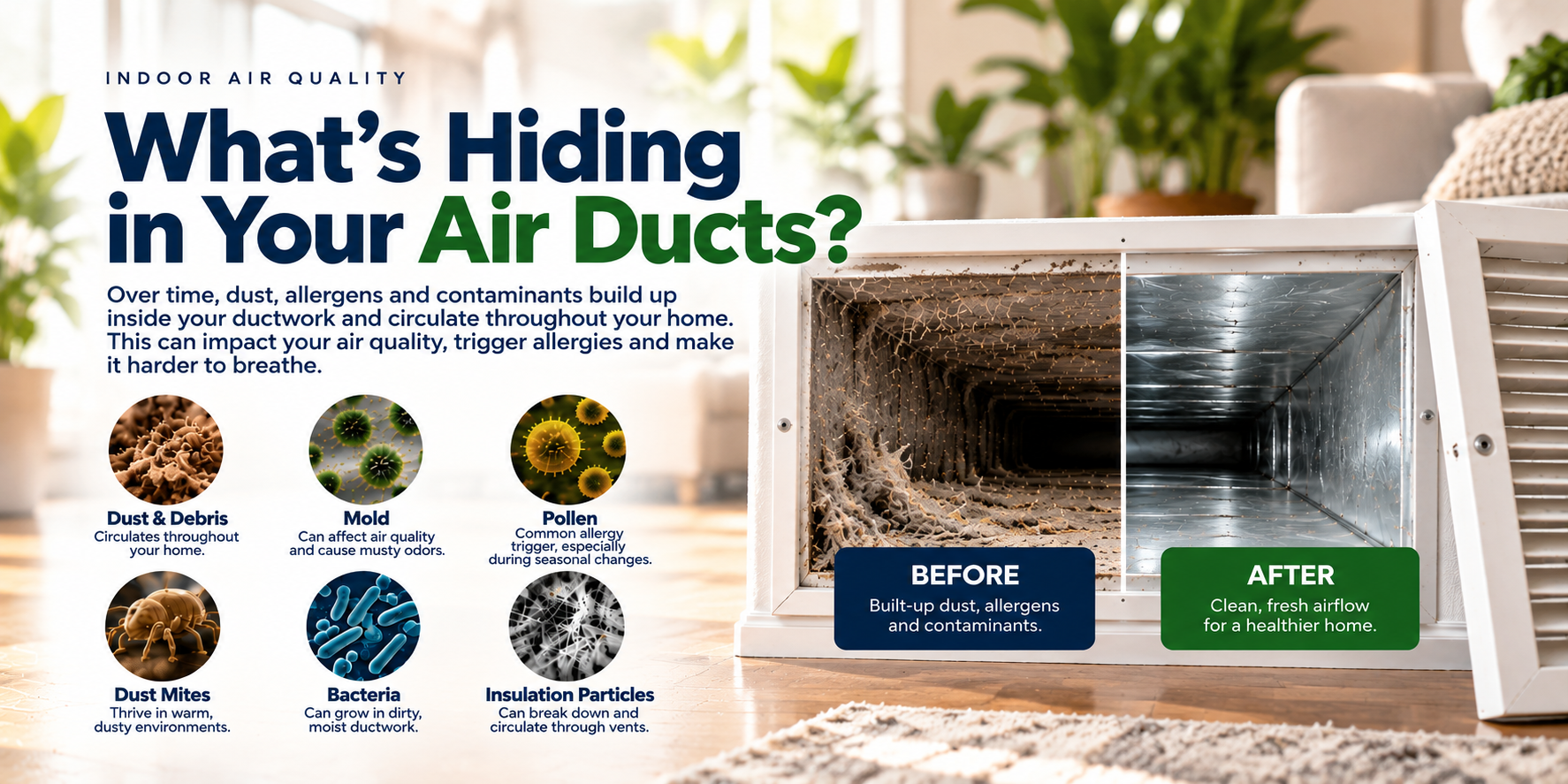 What is Hiding in Your Air Ducts, original full-color ad