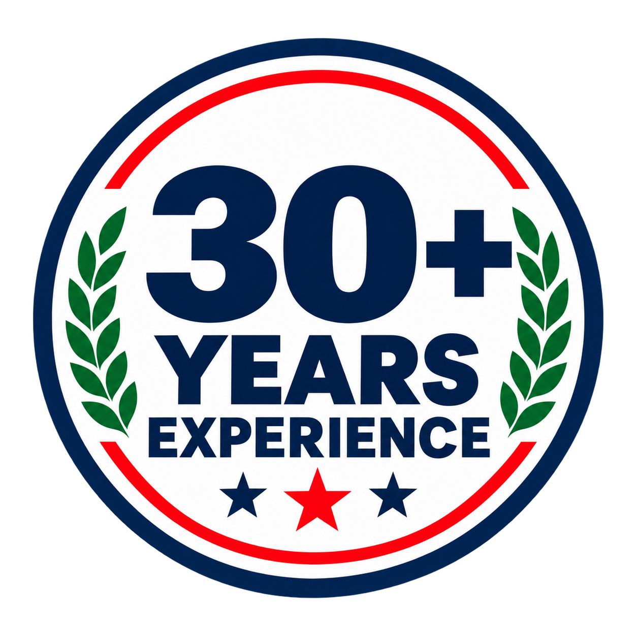 30+ Years of Experience