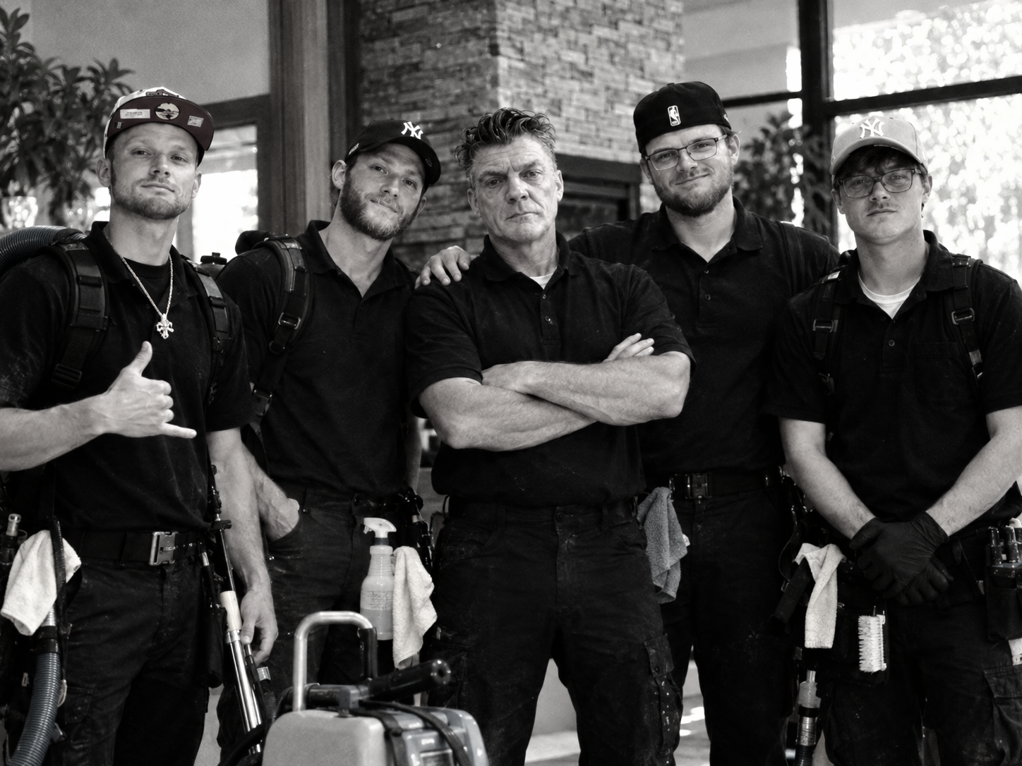 ACS Air Care family cleaning team