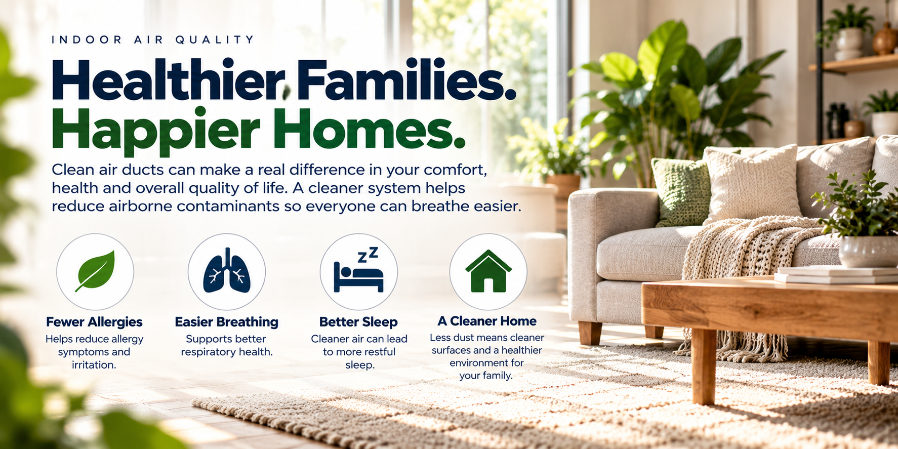 Healthier Families Happier Homes, original full-color ad