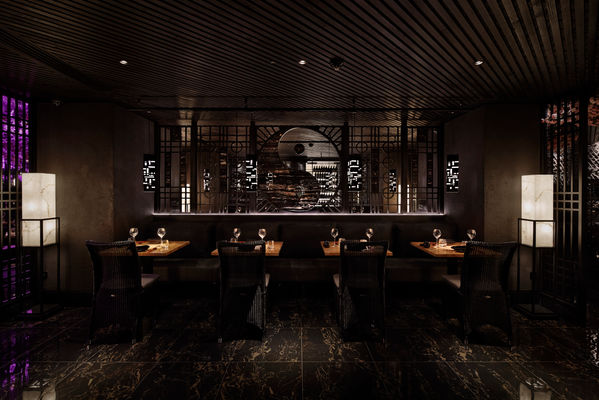 Tattu restaurant interior design project showcasing luxury hospitality interior design, contemporary Chinese-inspired design and immersive dining spaces by a Scotland-based design studio.