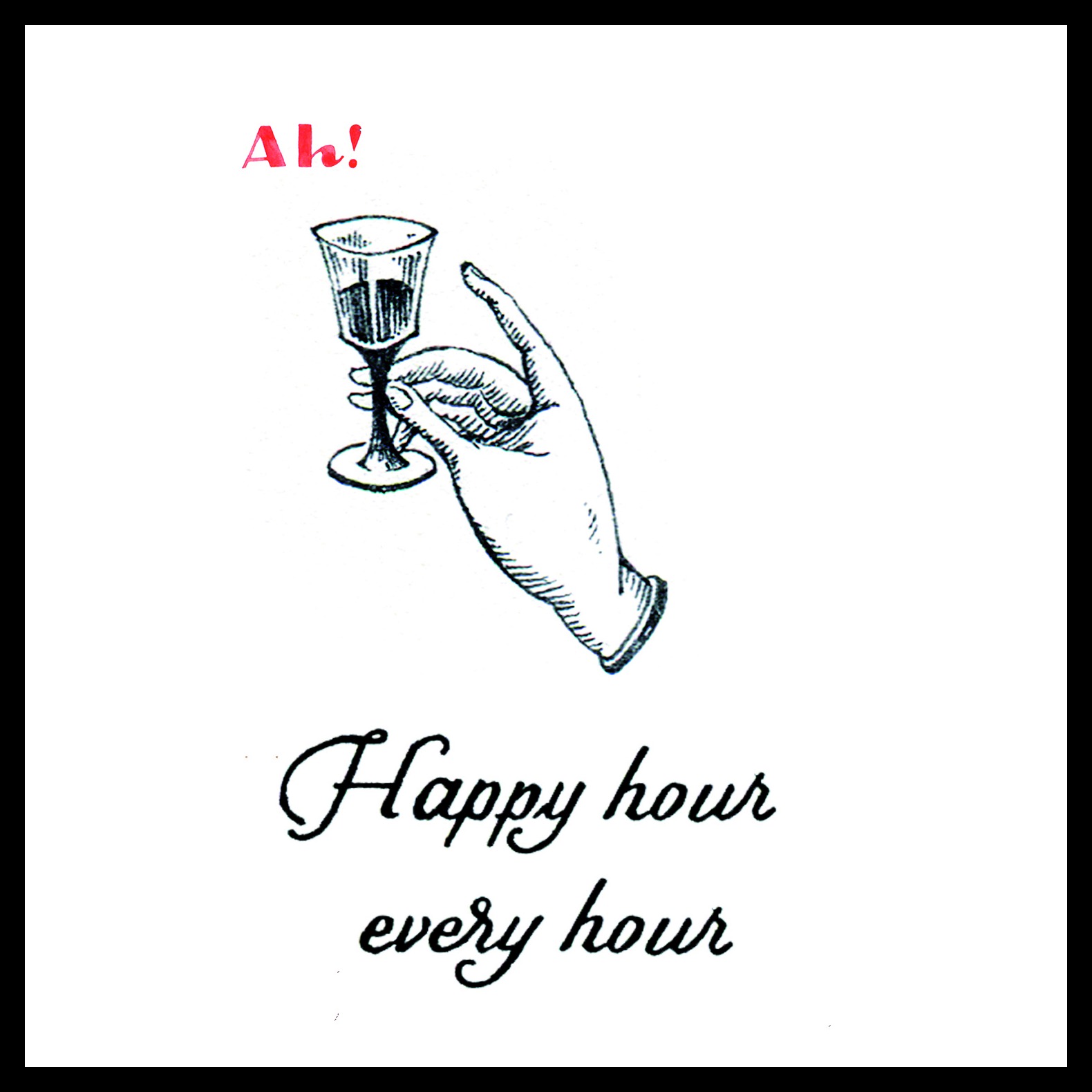 Ah! happy hour