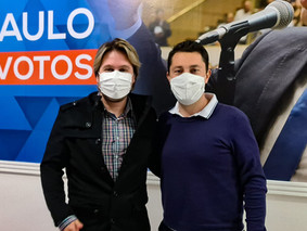 Lisandro e Gambale trabalham para instalar Hospital Veterinário no Alto Tietê
