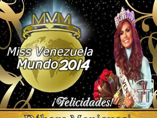 Miss Venezuela Mundo 2014 es Debora Menicucci