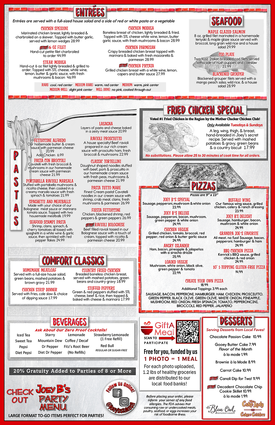 Joey B's Lake St. Louis menu.png