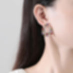 Thumbnail: Luxury 18K Gold Plated Multicolour Large Cubic Zirconia Earrings 