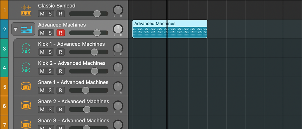 Pattern region Logic 10.5 step sequencer