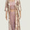 Thumbnail: Mauve Indo-western Jacket Punjabi Suit Pants