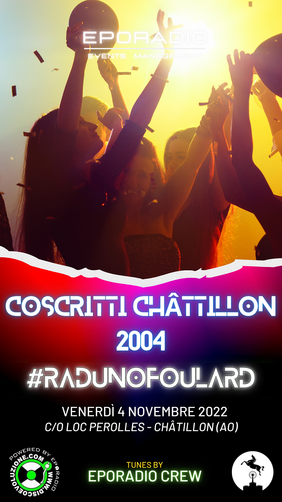 Coscritti 2004 CHÂTILLON - Raduno dei Foulard