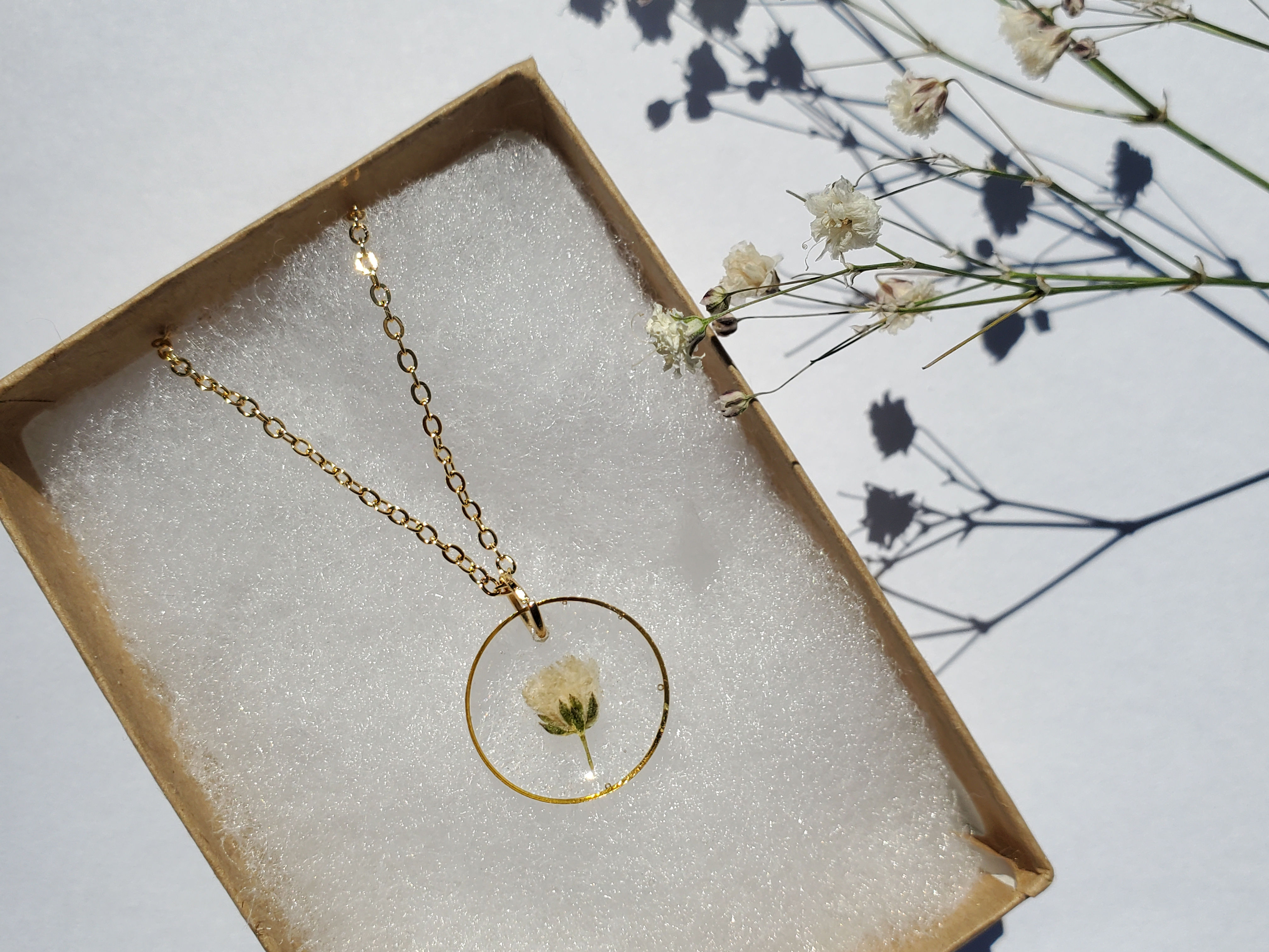 Baby's Breath Necklace