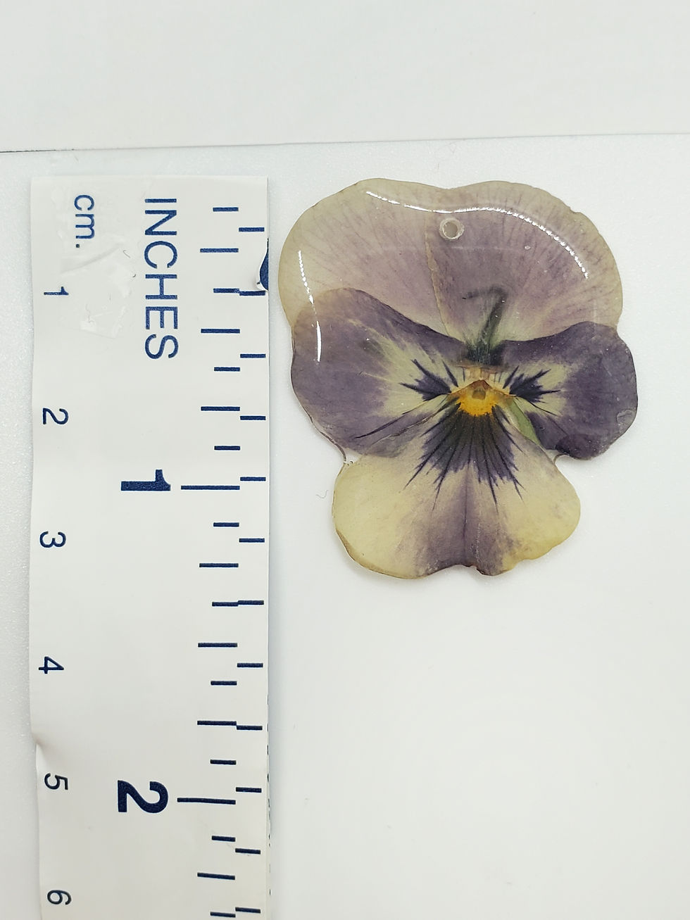 Thumbnail: Purple Pansy Earrings