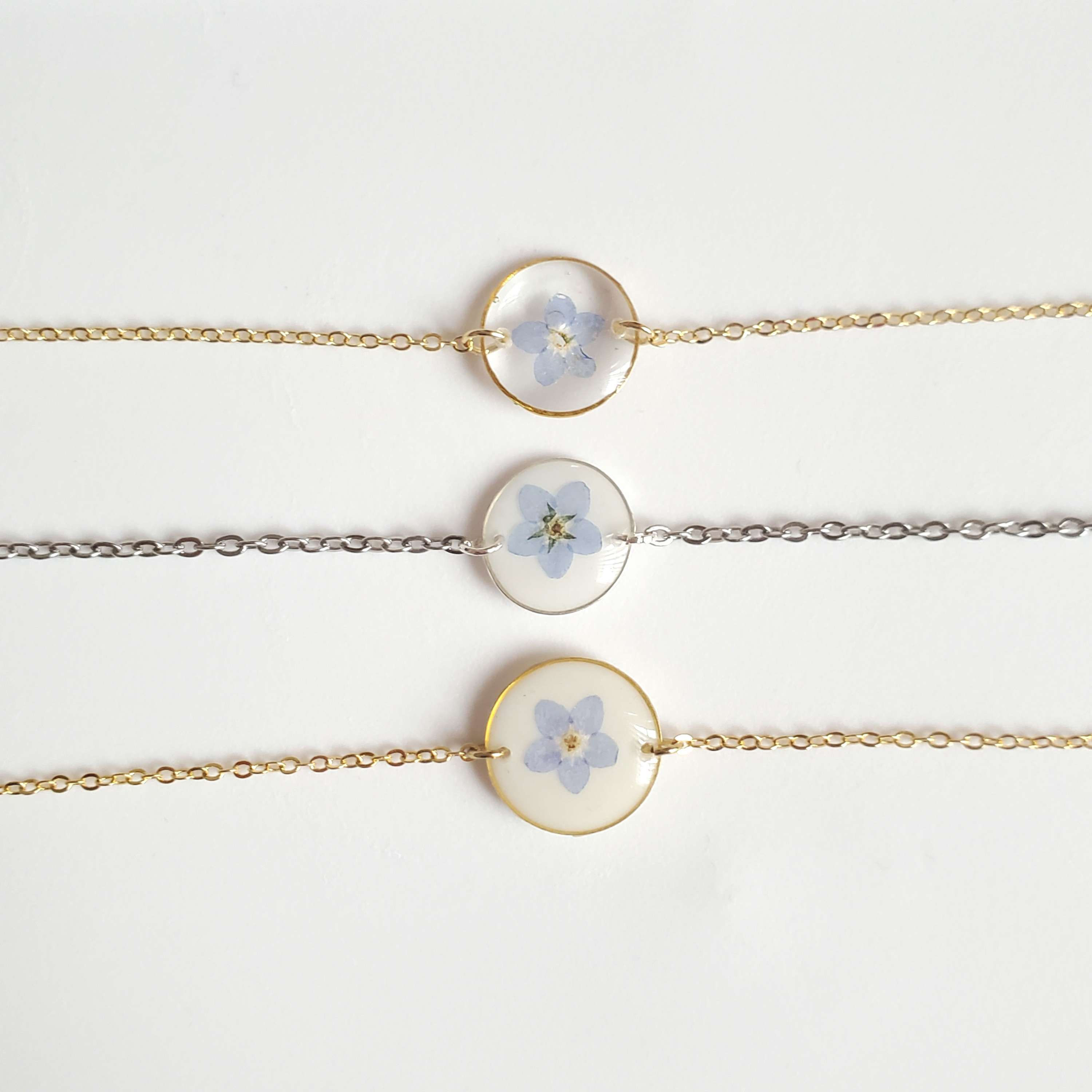 Forget-Me-Not Bracelets