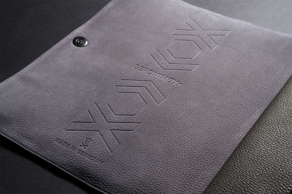 Thumbnail: GERONIMOX GX23 DEEP BROWN tool roll with 23 hand tools incl. weather wrap