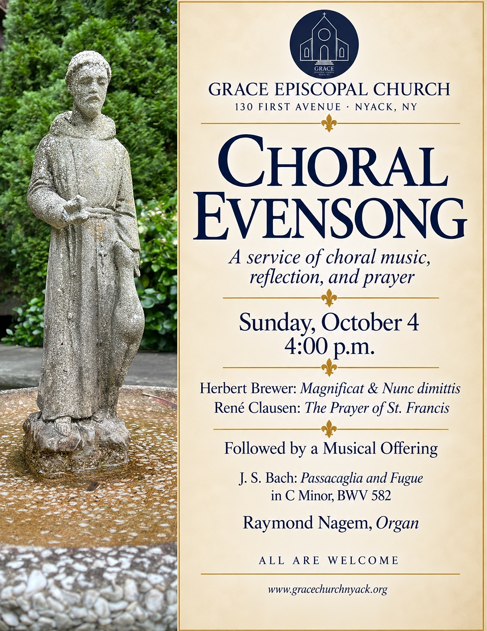 Choral Evensong | October 4th