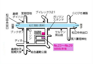 石本医院地図