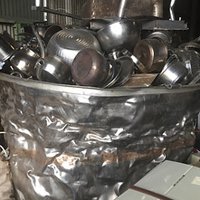 ステンレスのなべ・やかん