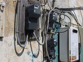 古びたブレーカー