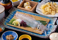 いか活き造り定食
