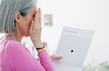 ＜加齢黄斑変性症＞